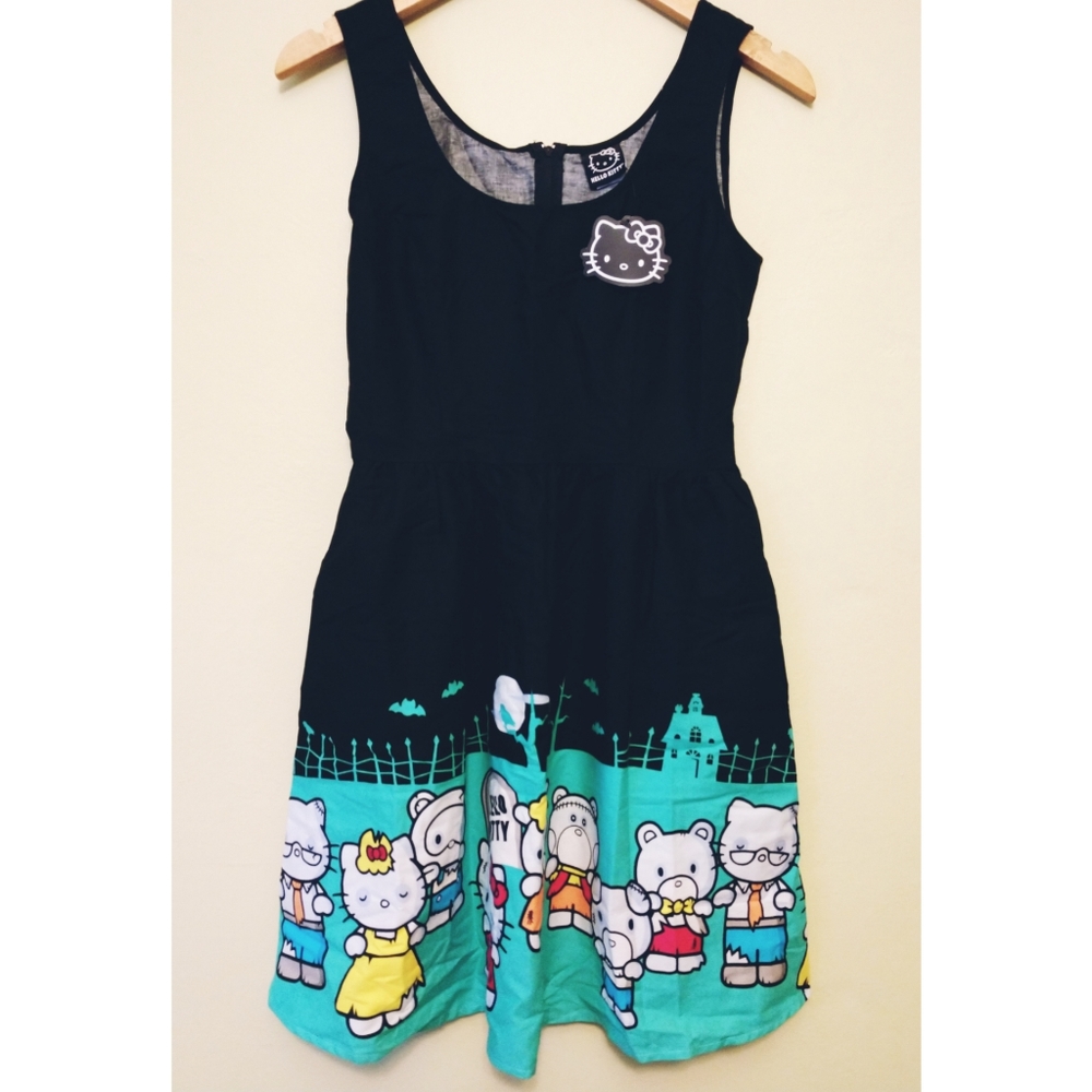 Retrolicious | Hello Kitty Zombie A Line Dress